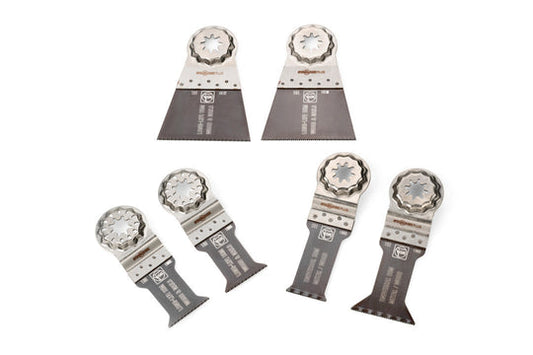 E-Cut Starlockplus Set, Wood and Metal, 6/pk