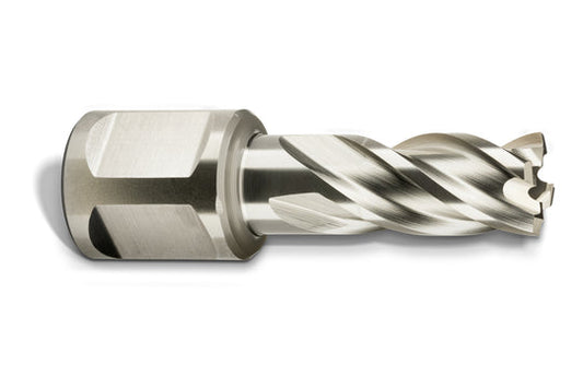 Annular Cutter With 3/4 Straight Shank, HSS, 1-1/8" x 1"