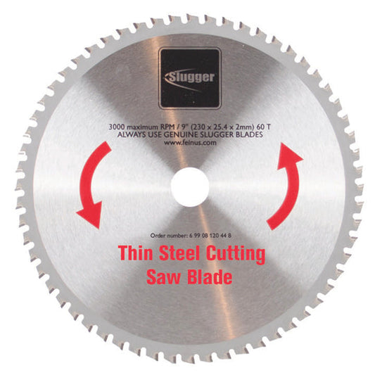 Slugger Metal Saw Blade, 9", 60 Teeth