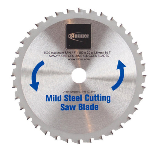 Slugger Metal Saw Blade, Steel, 7", 36 Teeth