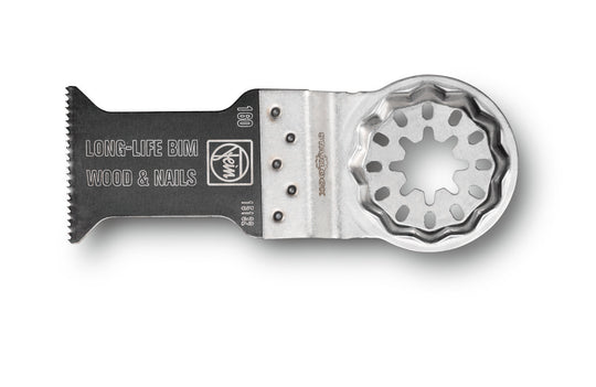 E-Cut Long Life Saw Blades, 2" L, 1-3/8" W, 10/pk