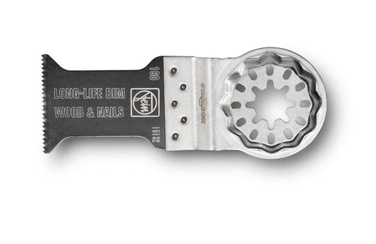 E-Cut Long Life Saw Blades, 2" L, 1-3/8" W, 10/pk