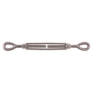 Turnbuckle Eye-Eye Stainless Steel 316 Cast 5/8" x 8"