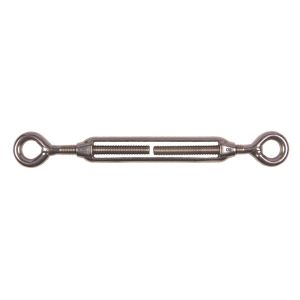 Turnbuckle Eye-Eye Stainless Steel 316 Forged 3/8" X 6"