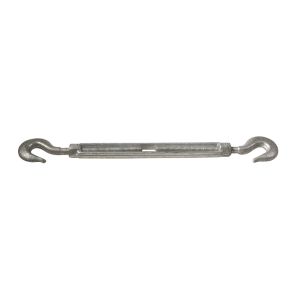Turnbuckle Hook-Hook Galvanized 1/2 x 9" Jam Nut
