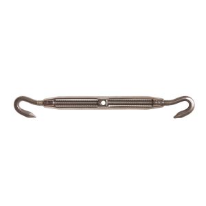 Turnbuckle Hook to Hook Galvanized 5/8 x 9" Jam Nut