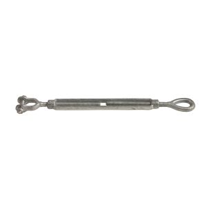 Turnbuckle Jaw-Eye Galvanized 1" X 6" Jam Nut