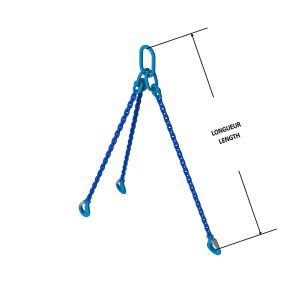 Chain Sling Grade 100 TOS 3/8" x 10'