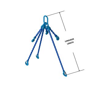 Chain Sling G100 TOS 9/32" X 3'