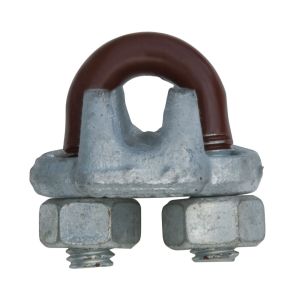 Wire Rope Clip Drop-Forged Brown Pin 1"