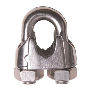 Wire Rope Clip 304 Malleable Shape 1/4"