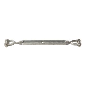 Turnbuckle Jaw-Eye Galvanized 5/8 x 9" Jam Nut