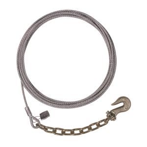 Cable Assembly 1/4 Inch 7x19 Galvanized x 29 Feet