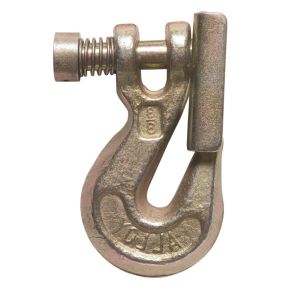 Clevis Grab Hook Grade 70 Gold 5/16" With Latch