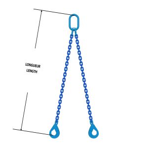 Chain Sling Grade 100 DOS 3/8" X 6'
