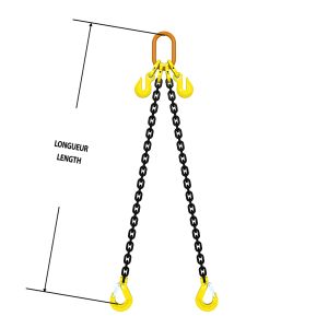 Chain Sling Grade 80 DOS-ADJ-A 3/8" X 10'