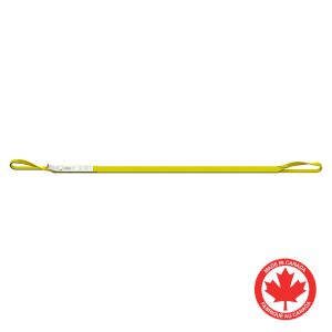 Yellow Polyester Sling T3 4 Ply 2" x 6"