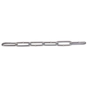 Hitch Chain Straight Link Zinc #2 125'