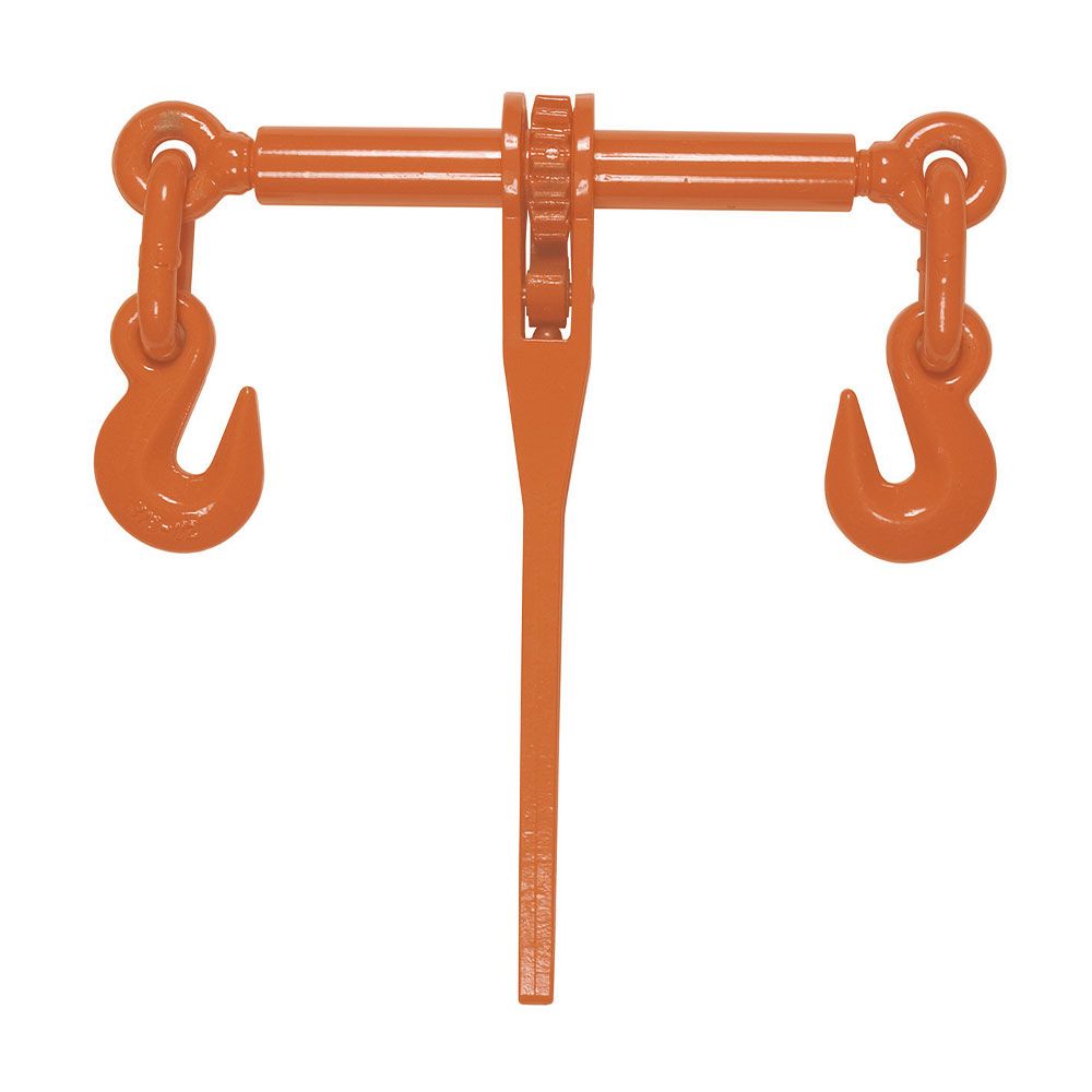 Load Binder Ratchet, Gr70, orange, 3/8"-1/2"