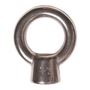 Eye Nut Stainless Steel 1/2"-13
