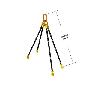 Chain Sling G80 DOS-ADJ-B 9/32" X 6'