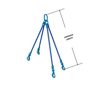 Chain Sling G100 QOS 3/8" X 10'