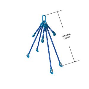Chain Sling Grade 100 QOS Adjuster B 3/8" x 6'