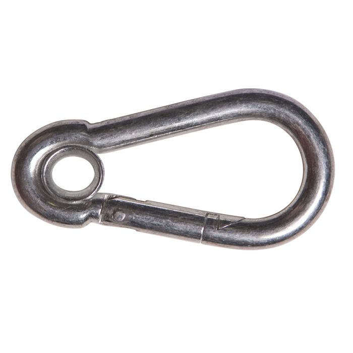 Snap Hook With Eye 3/16