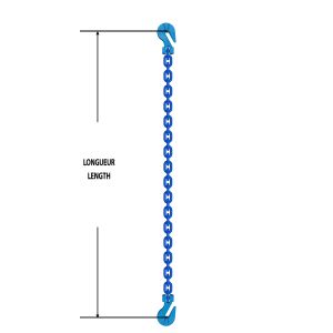 Chain Sling Grade 100 SGG 1/2" x 16'