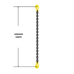 Chain Sling Grade 80 QOS Adjuster B 9/32" x 8' S317