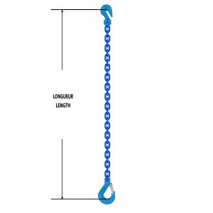 Chain Sling Grade 100 SGS 3/8" x 10'