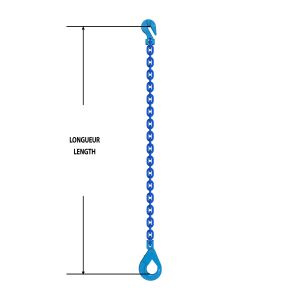 Chain Sling Grade 100 SGS 9/32" x 12'