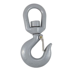 Swivel Hook 322A Nylon Insert Latch 3T Grey