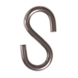 S Hook Stainless Steel 1/4