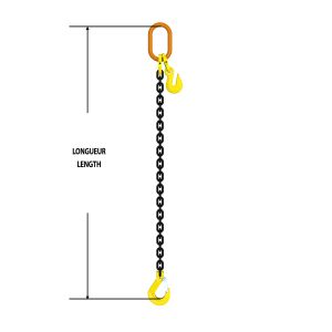 Chain Sling Grade 80 SOS 3/8" x 6'