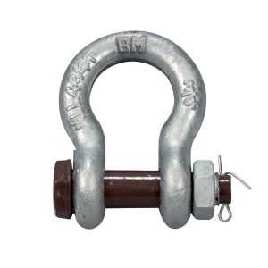 Shackle Bolt Brown Pin Galvanized 35T 2"