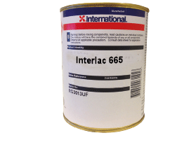 Interlac 665 paint ultra-deep base 1 gallon color terra cotta 7139,66
