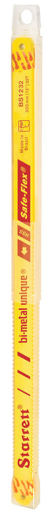 Lames de scie à métaux bimétalliques uniques en acier rapide et flexible - 12" x 1/2" x 0,025" x 32 Tpi, paquet de 10