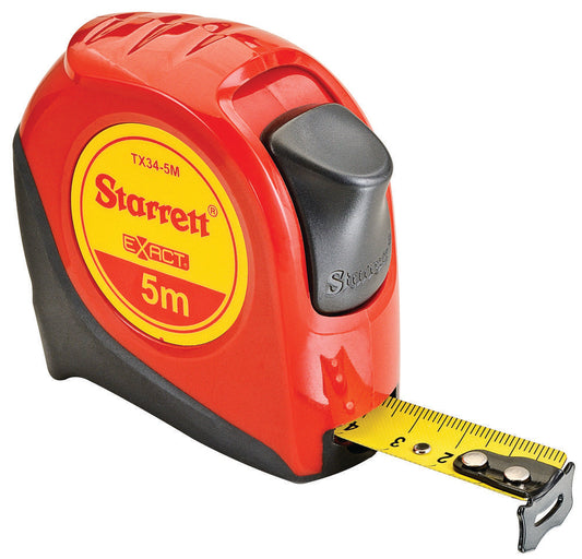 Ruban de poche métrique exact 3/4'' x 5 m gradué en millimètres