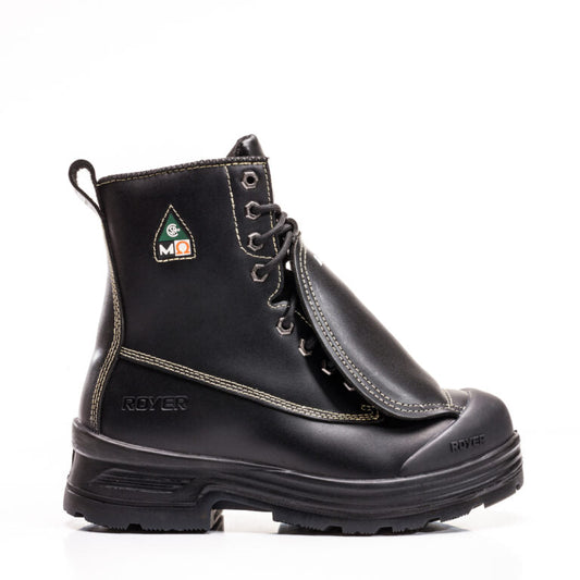 4-Density™ RealFlex™ Men's 8 inch CSA Approved, Puncture Resistant, Composite Toe Cap, Work Boots with Kevlar™ Reinforced Threads, Black, Size 12