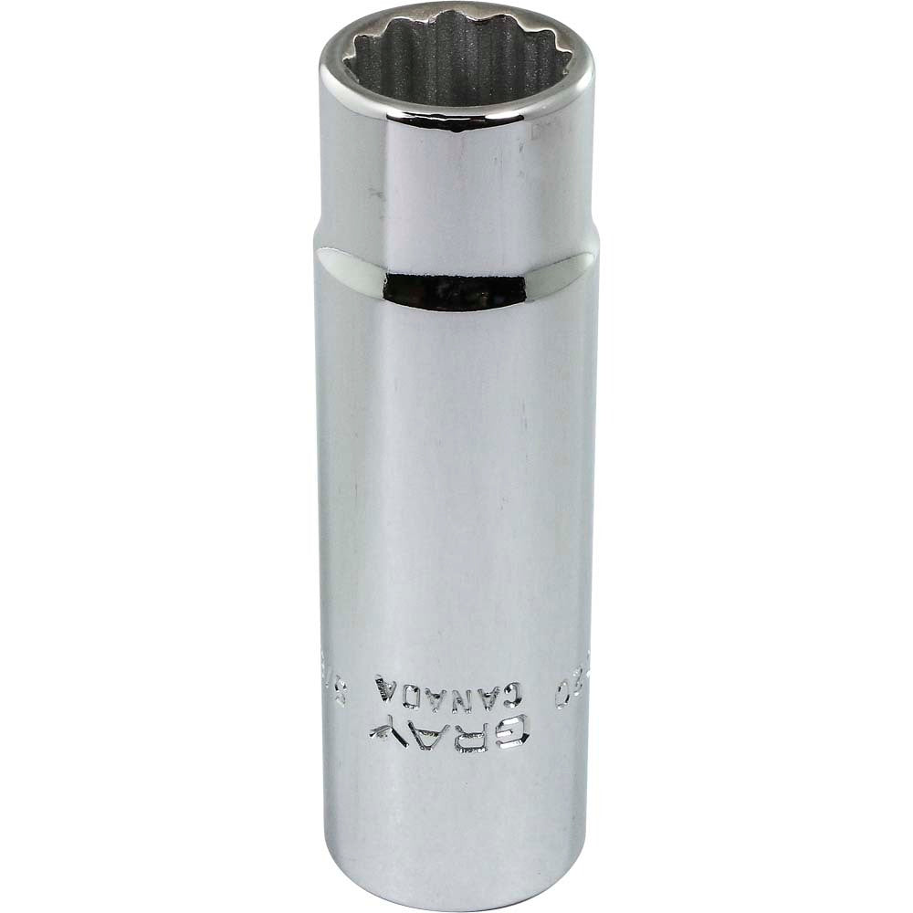 Douille profonde 1/2" - 5/8" Hex, 12 pans