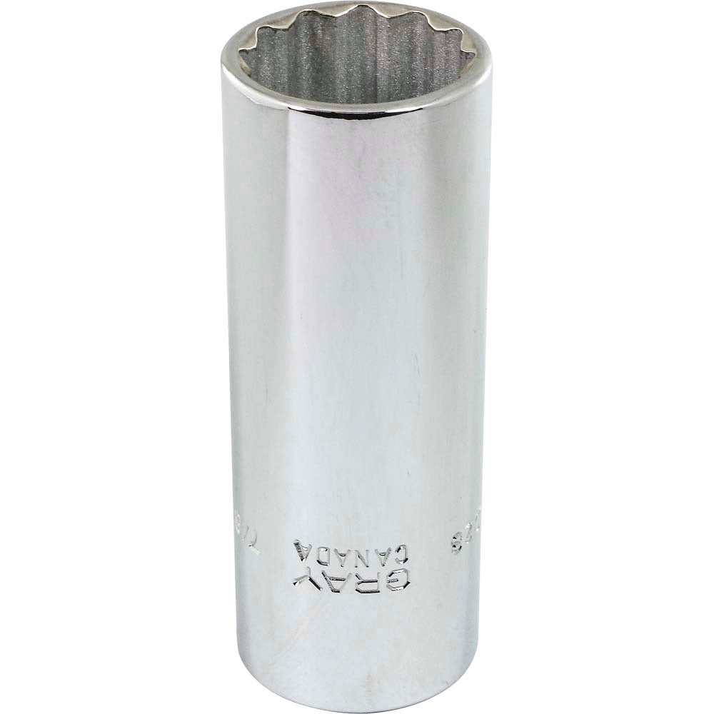 Douille profonde 1/2" - 7/8" Hex, 12 pans