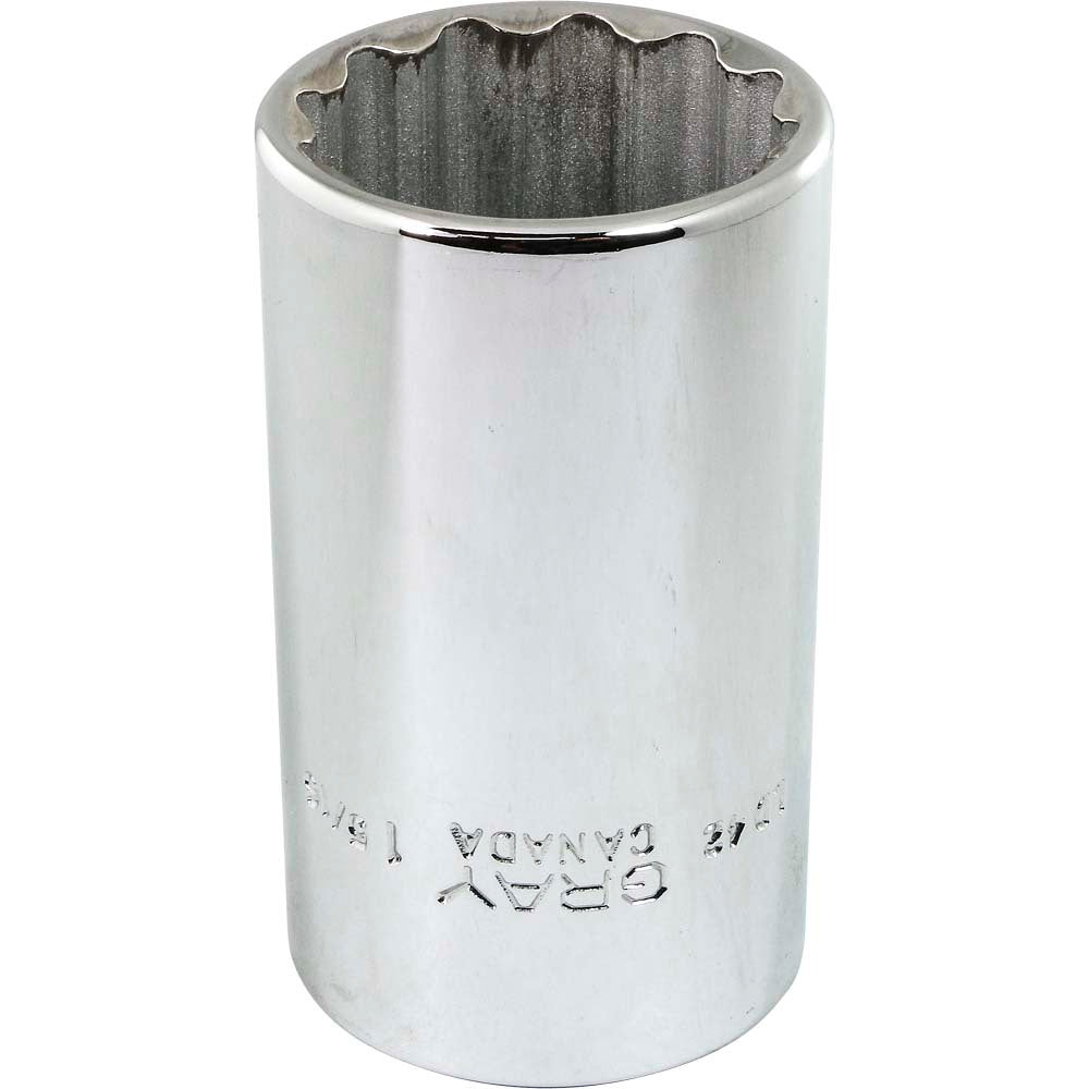 Douille profonde 1/2" - 1-5/16" Hex, 12 pans