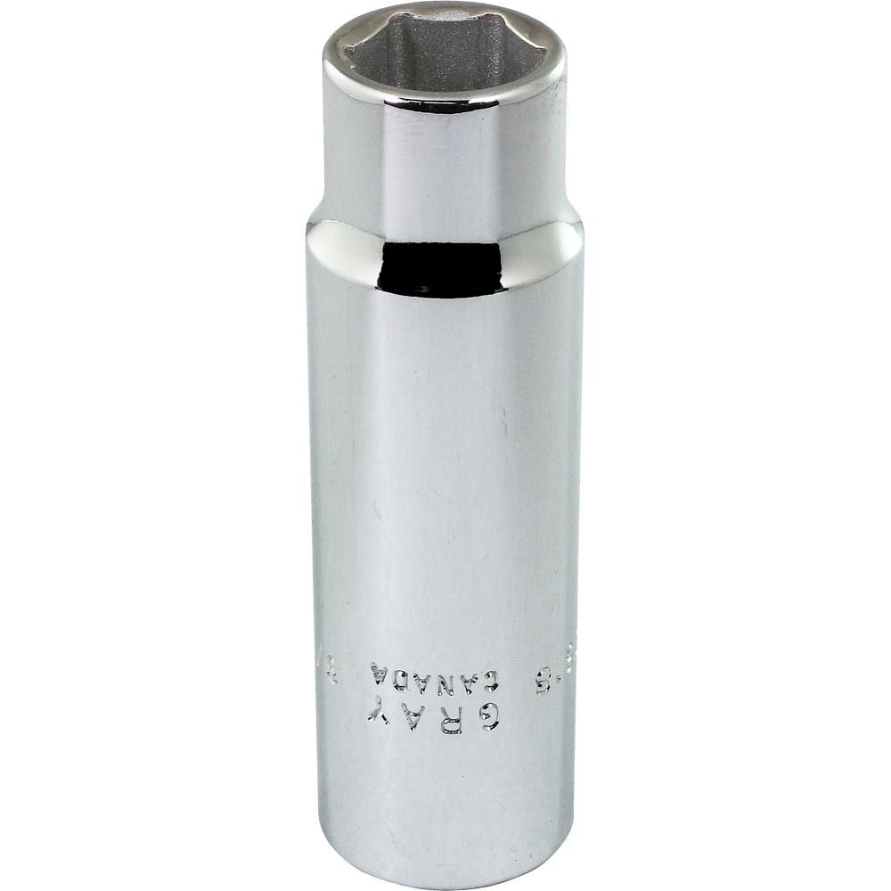 Socket - Deep, 1/2" Drive, 9/16" Hex, 6-Point