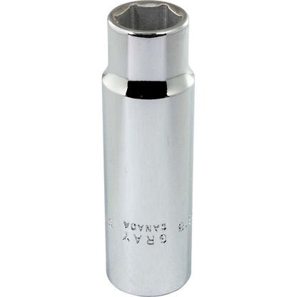 Socket - Deep, 1/2" Drive, 9/16" Hex, 6-Point