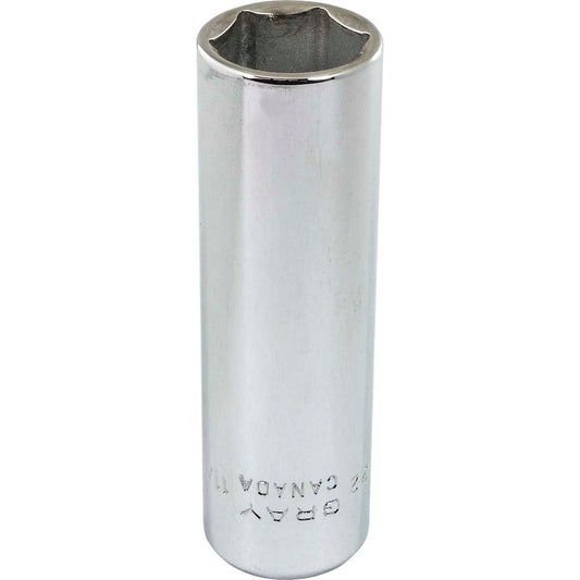 Socket - Deep, 1/2" Drive, 11/16" Hex, 6-Point
