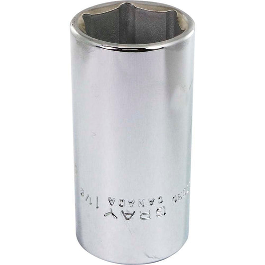 Socket - 1-1/8" x 1/2" Drive, 6-Point