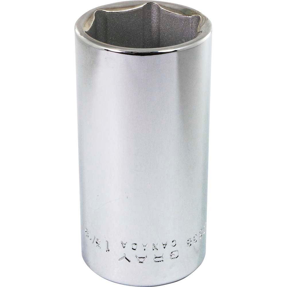 Socket - Deep, 1/2" Drive, 1-3/16" Hex, 6-Point