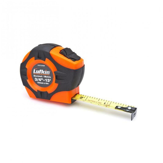 Crescent Lufkin® a bâti sa réputation sur la durabilité et ces nouveaux rubans ne font pas exception. Les boîtiers de la série P1000 sont fabriqués en plastique ABS robuste, modifié pour une résistance accrue et une meilleure résistance aux chocs. Ch