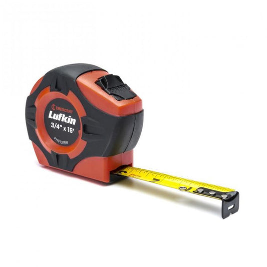Crescent Lufkin® a bâti sa réputation sur la durabilité et ces nouveaux rubans ne font pas exception. Les boîtiers de la série P1000 sont fabriqués en plastique ABS robuste, modifié pour une résistance accrue et une meilleure résistance aux chocs. Ch